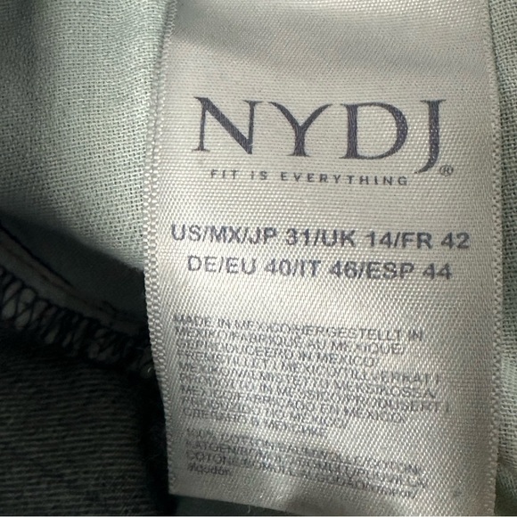 NWT NYDJ Charlotte Relaxed Jeans in Picadilly.  Sz: 31 - Picture 9 of 11